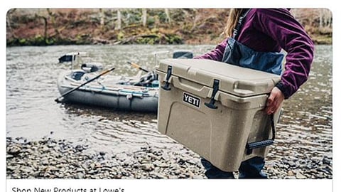 Lowe's Yeti 'New Faces' Twitter Update