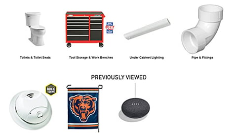 Lowe's NFL Super Bowl 'Bring It Home' Display Ad