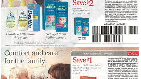 J&J 'Comfort and Care' FSI