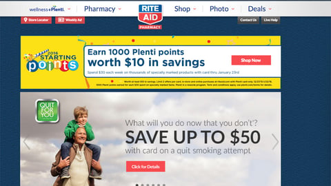 Rite Aid 'Quit For You' Carousel Ad