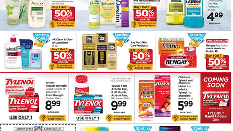 Rite Aid J&J 'Healthy Essentials' Feature