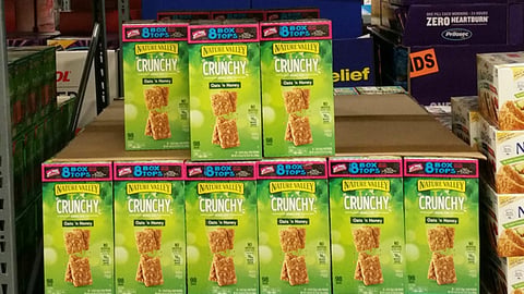Nature Valley BJ's Box Tops Pallet Display