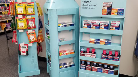 CVS 'Back to Better Faster' Floorstands