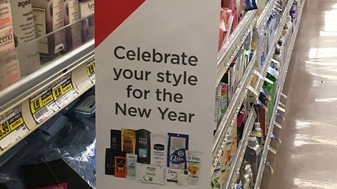 Unilever Jewel-Osco 'Take a New Look' Violator