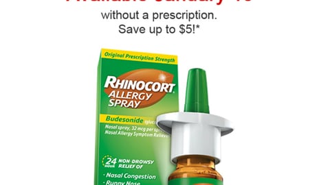 CVS Rhinocort 'Coming Soon' Email