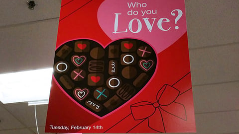 CVS 'Who Do You Love?' Ceiling Sign