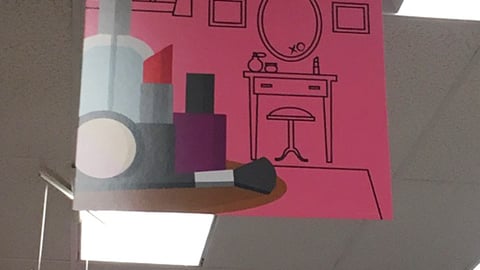 CVS 'Looks You Love' Ceiling Sign