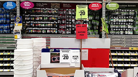 Lowe's NFL Merchandising