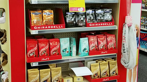 CVS 'Who Do You Love?' Confectionery Endcap