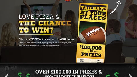 Schwan 'Tailgate at Your Place' Sweepstakes Website