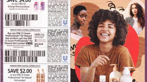 Unilever 'Love Your Natural Texture' FSI