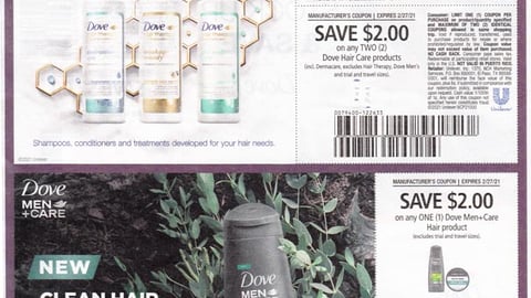 Dove '100% Smoother Hair' FSI