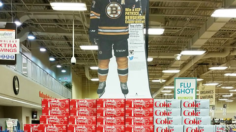 Kraft Heinz Shaw's 'Because of Hockey' Standee