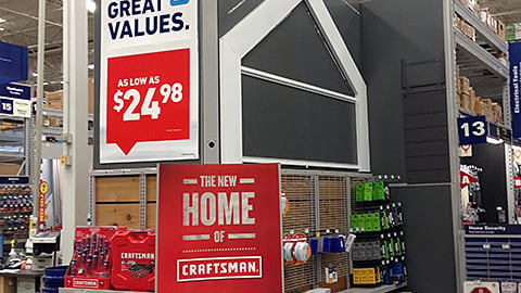 Lowe's Former Iris Display