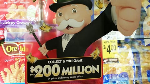 Randalls Monopoly Freezer Cling
