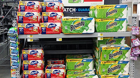 Lowe's Procter & Gamble 'Household Needs' Endcap