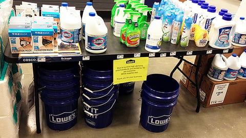 Lowe's Upfront COVID-19-Related Merchandising