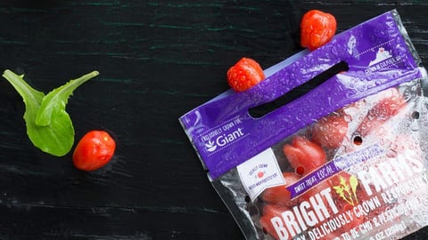 BrightFarms Local Mini Tomatoes Packaging