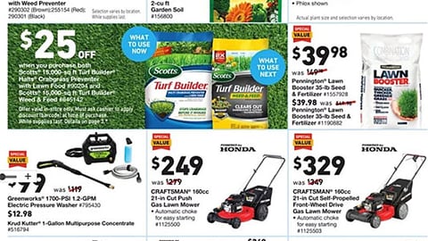 Lowe's Yeti 'Now Available' Circular Feature