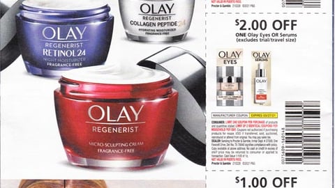 Olay '$10 Off 2' FSI