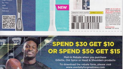 P&G 'Spend $30' FSI