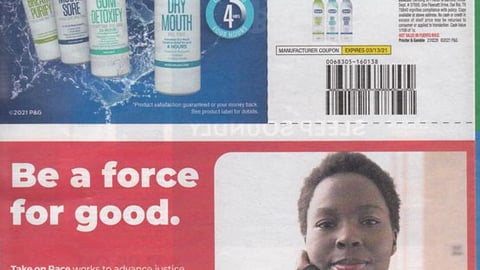 P&G 'Be A Force For Good' FSI