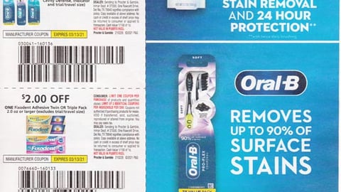 Crest 'Helps Heal Gums' FSI