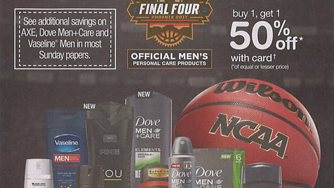 Unilever Walgreens 'Home Court' FSI