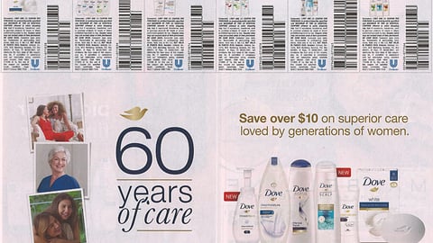 Dove '60 Years of Care' FSI