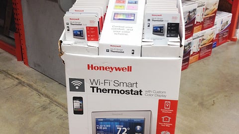 Home Depot Honeywell 'Smart Themostat' Floorstand