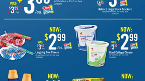Giant-Landover 'Shop The Blue Tags' Feature