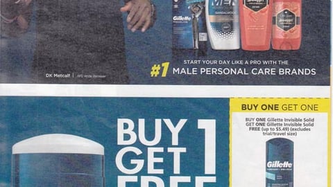 P&G 'Spend $30 Get $10' FSI