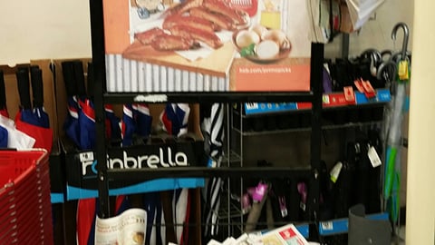 H-E-B 'Good to Grill' Stanchion Sign