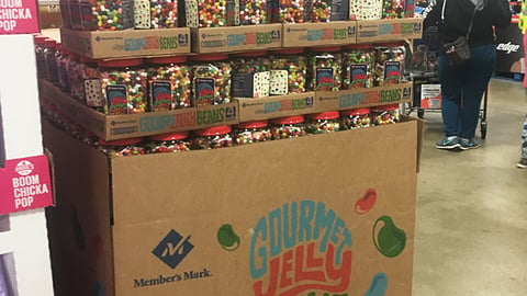 Member's Mark 'Gourmet Jelly Beans' Pallet Display
