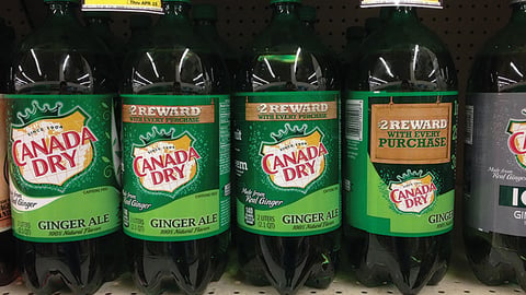 Canada Dry '$2 Reward' Packaging