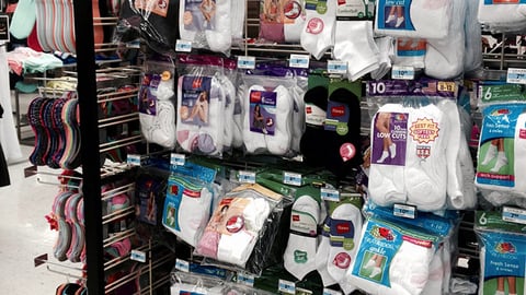 Kmart Hanes 'Unforgettable' In-Line Header
