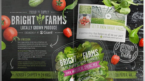 Ahold BrightFarms Magazine Ad
