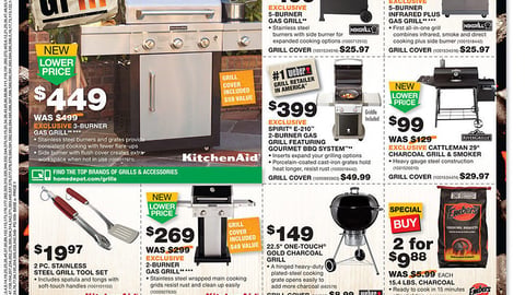 Home Depot 'Thrill of the Grill' Feature