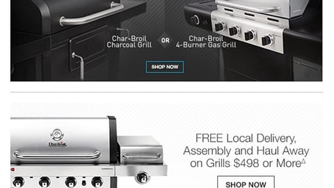 Lowe's Samsung Family Hub Email Ad