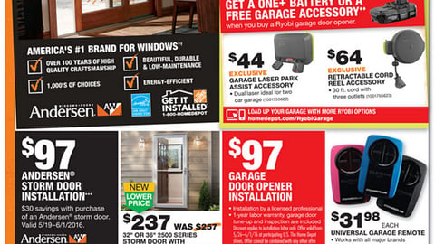 Home Depot Ryobi 'Get More' Feature