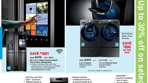 Lowe’s Samsung Family Hub Feature