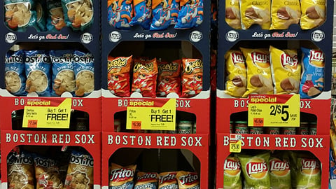 PepsiCo Red Sox 'Official Sponsor' Case Stackers