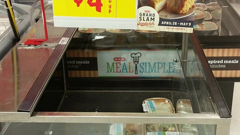 H-E-B 'Batter Up for Yummy' Header Card