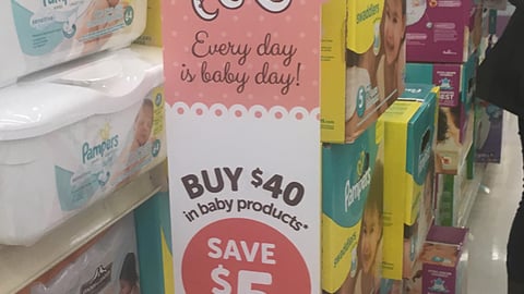 Jewel-Osco 'Every Day is Baby Day' Violator