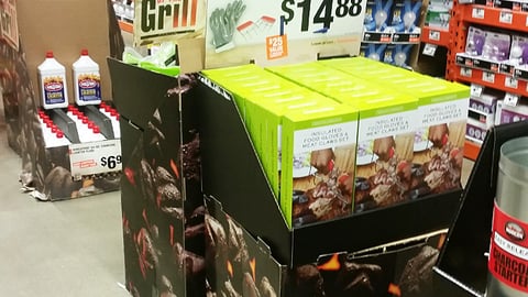 Home Depot 'Thrill of the Grill' Floorstand