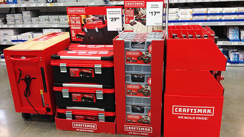 Craftsman 'We Build Pride' Floorstands