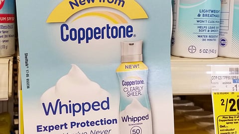 Coppertone Clearly Sheer ‘Whipped’ CVS Launch