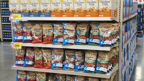 H-E-B 'Gluten-Free' Endcap