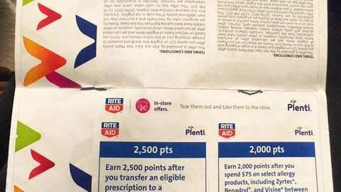 Plenti Rite Aid Booklet Page