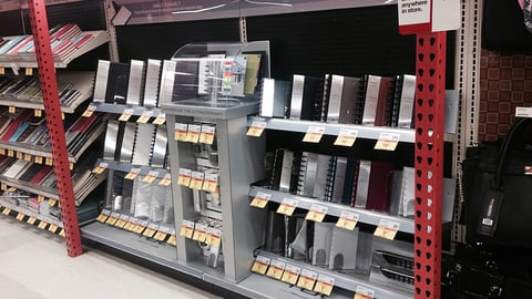 Office Depot Tul In-Line Display